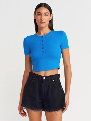 Dilvin Blusen in Blau