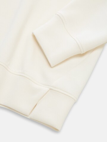 Sweat-shirt TOM TAILOR en blanc