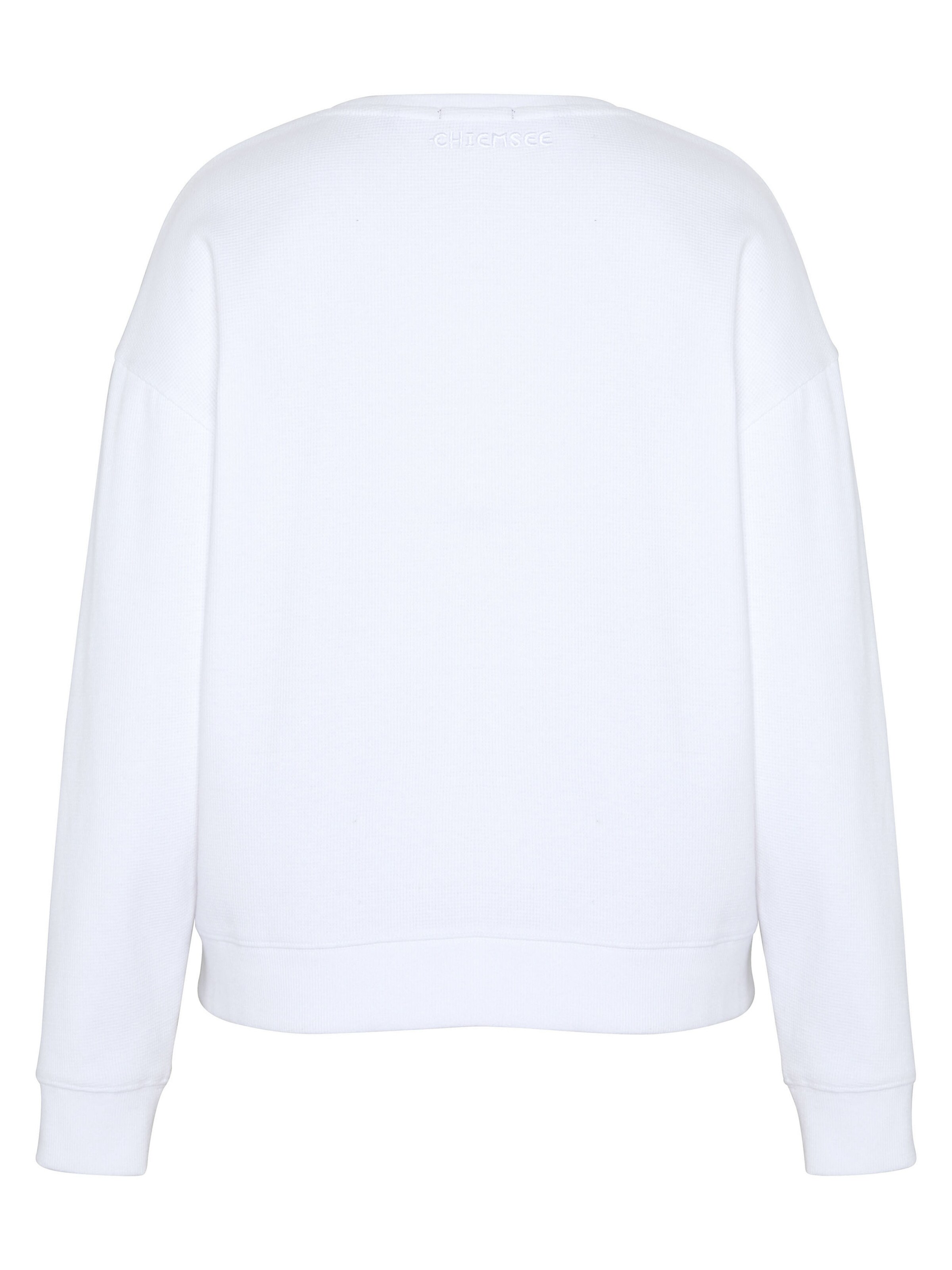 CHIEMSEE Sweatshirt in Weiß
