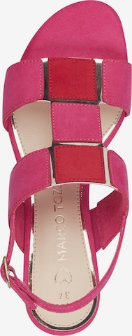 MARCO TOZZI Strap Sandals '28314﻿' in Pink