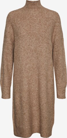 Noisy May Petite Knitted dress 'MALI' in Brown: front