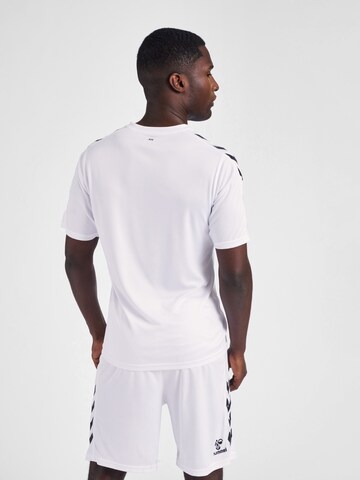 Hummel - Camiseta funcional 'CORE XK POLY' en blanco