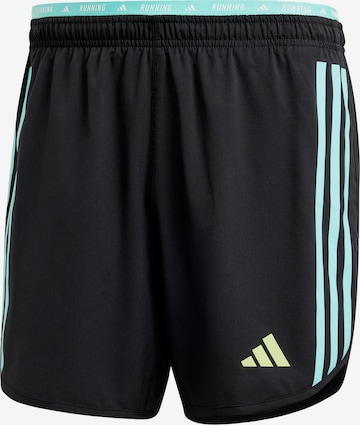 ADIDAS PERFORMANCESportske hlače 'Own The Run' - crna boja: prednji dio