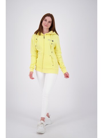 deproc Fleece Jacket 'LAC DANA WMN' in Yellow