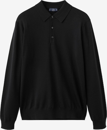 MANGO MAN Pullover 'Willys' in Schwarz: Vorderseite