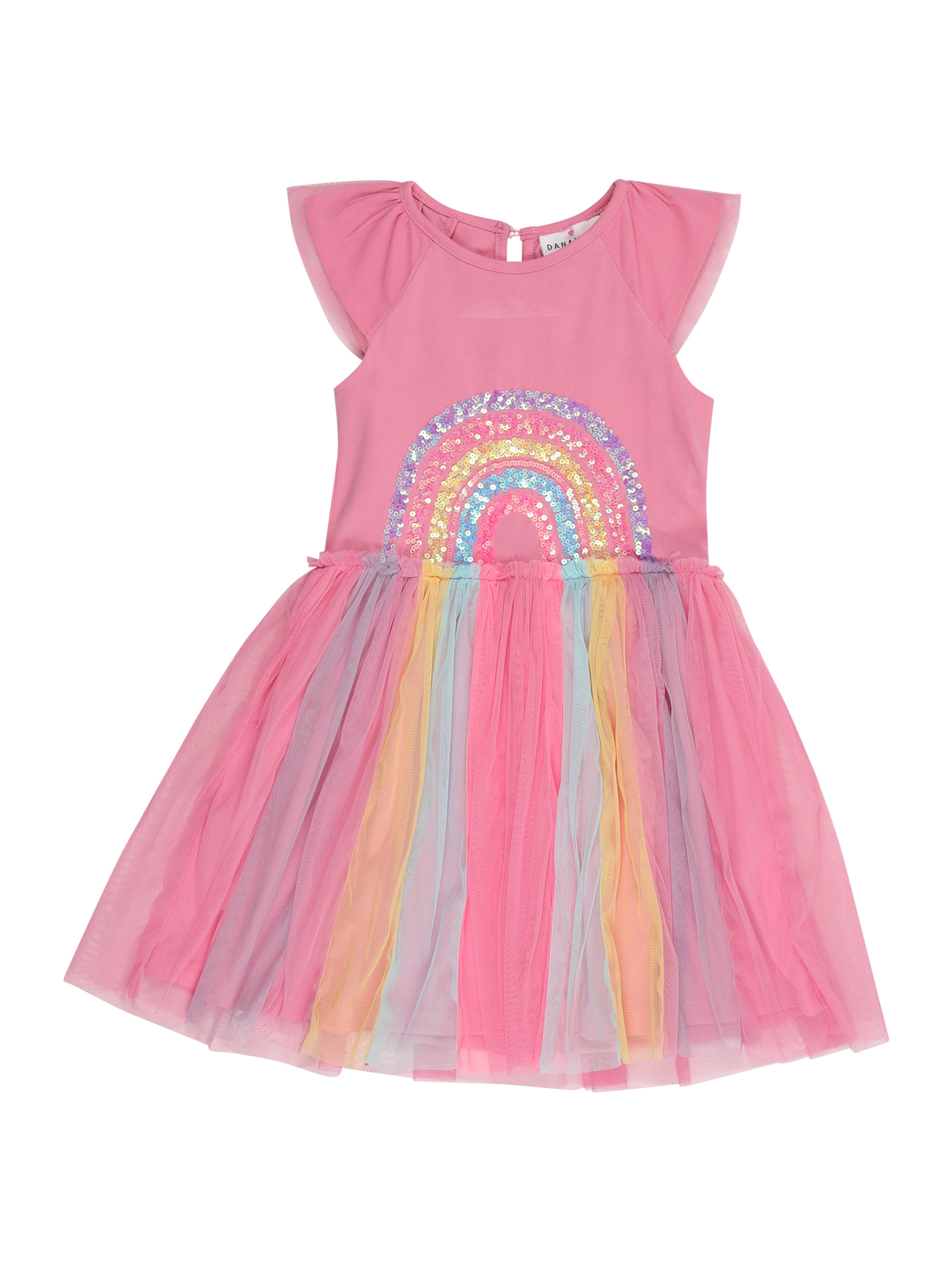 Danamade Kleid in Pink: Vorderseite