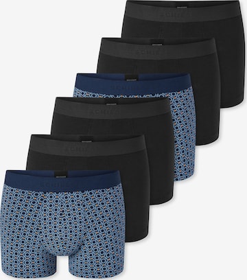 Boxers ' 95/5 ' SCHIESSER en bleu : devant