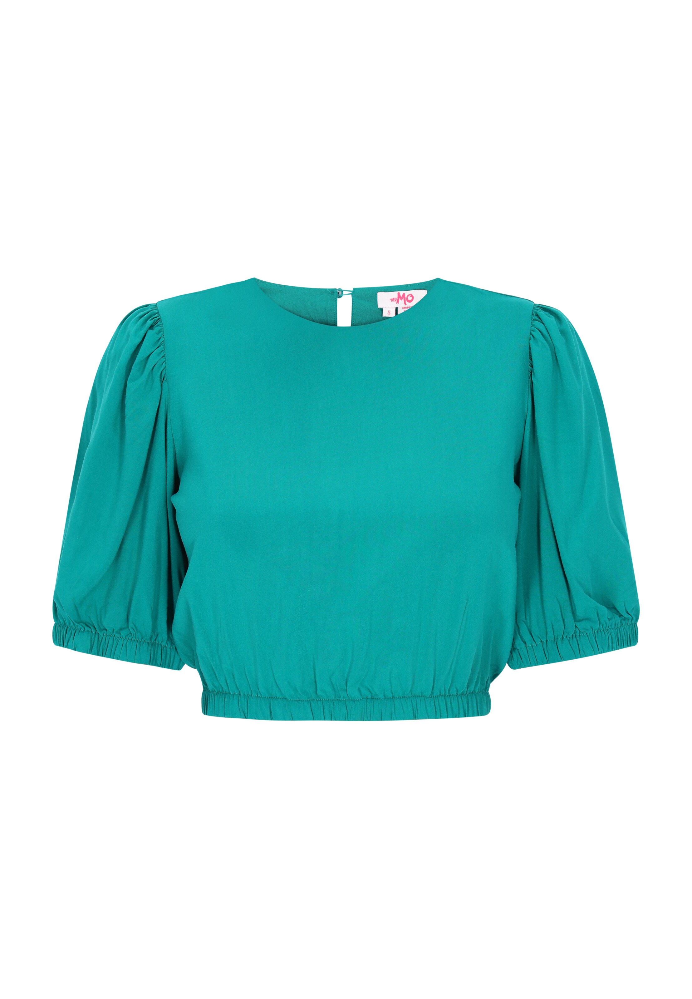 swirly Blouse in Green: front