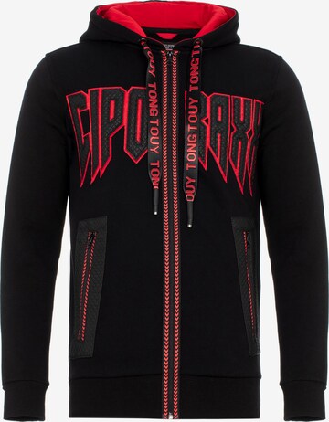 CIPO & BAXX Zip-Up Hoodie in Mixed colors: front