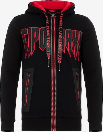 CIPO & BAXX Zip-Up Hoodie in Mixed colors: front