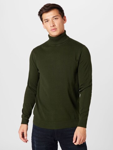 Coupe regular Pull-over 'ALEX' Only & Sons en vert : devant