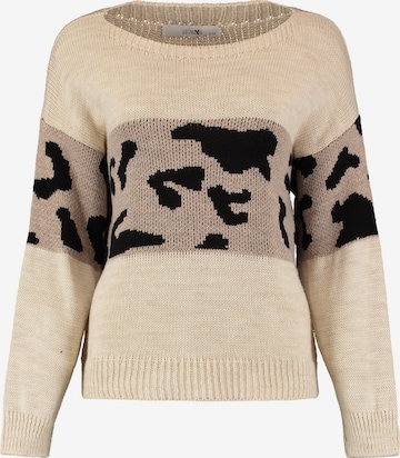 Hailys Sweater 'Sia' in Beige: front