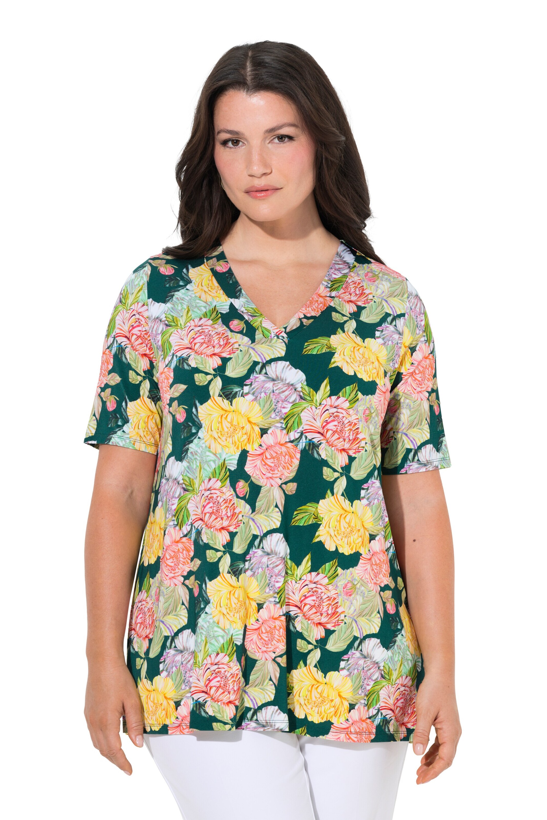 Ulla Popken Shirt in Mixed colours: front