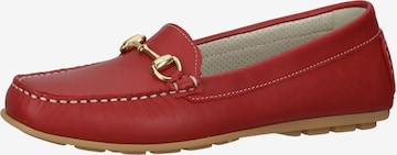 Bama Moccasins in Red: front