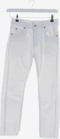 Anine Bing Jeans in 28 in White: front