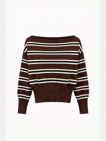 Pull-over 'Pullover' MixRay en marron