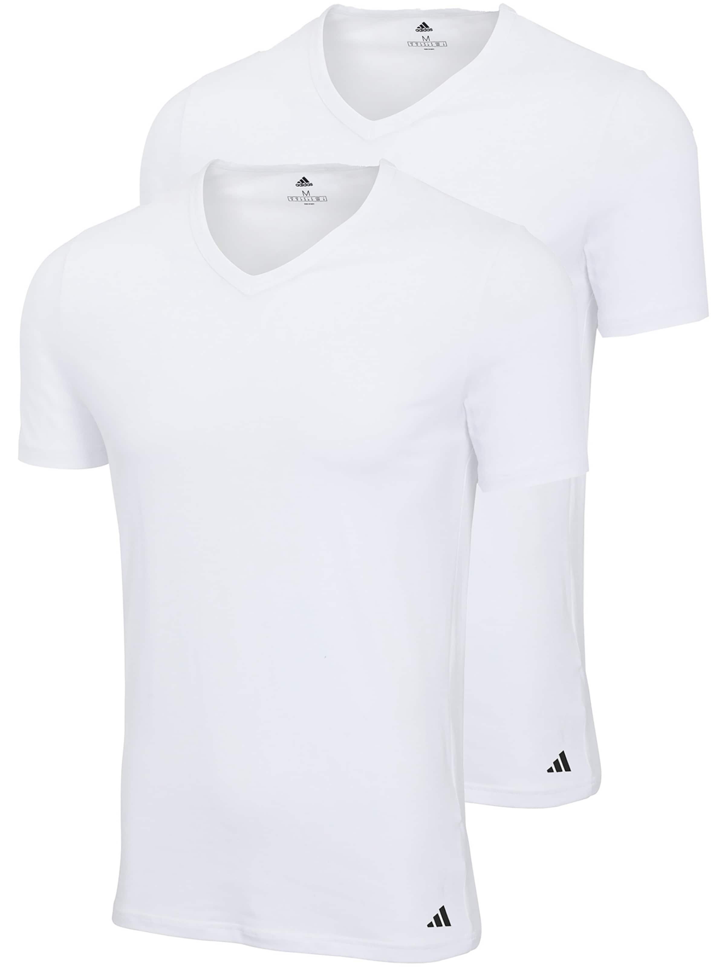 ADIDAS SPORTSWEAR Shirt ' Active Flex Cotton ' in Wit: voorkant