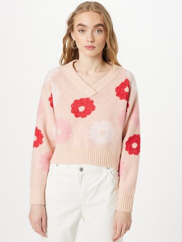 Pull-over Monki en rose : devant