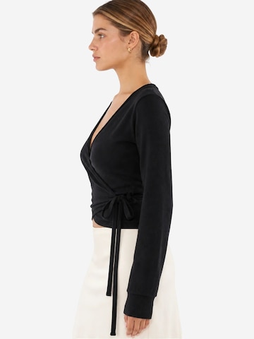 Busem Top 'Strickoberteile' in Black