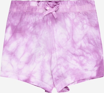 Regular Pantalon UNITED COLORS OF BENETTON en violet : devant