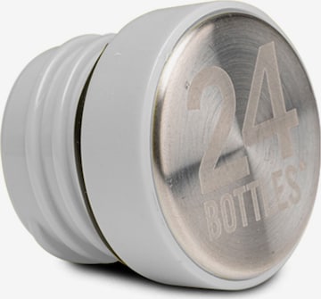 24Bottles Trinkflaschenverschluss 'Urban Lid ' in Grau: Vorderseite