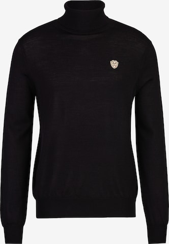 19V69 ITALIA Pullover 'Tony' in Schwarz: Vorderseite
