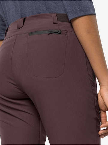 JACK WOLFSKIN - Slimfit Pantalón de montaña 'GEIGELSTEIN' en marrón