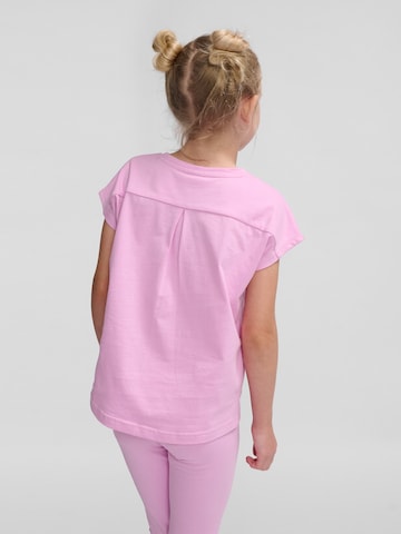 T-Shirt fonctionnel Hummel en rose