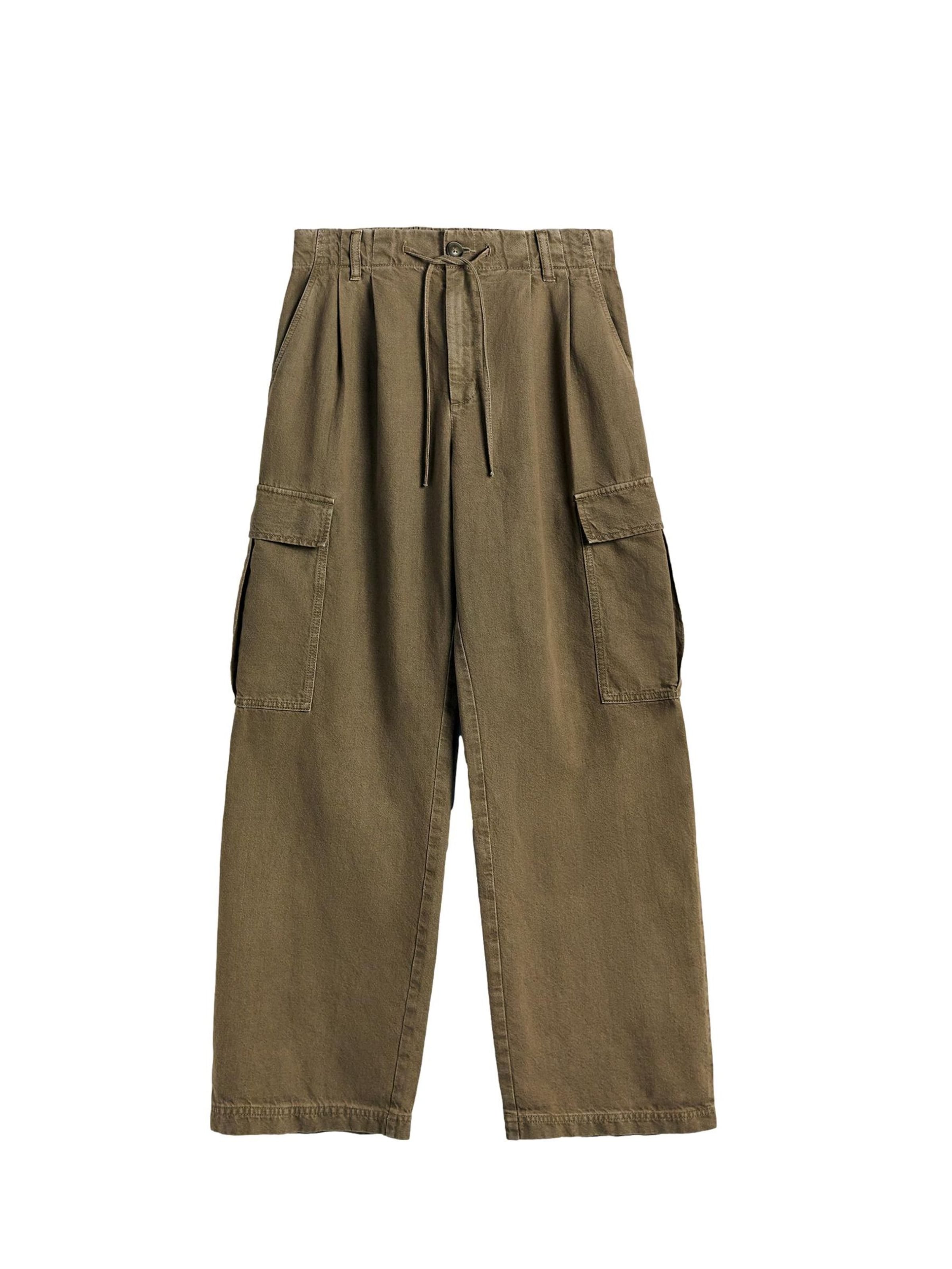 Wide Leg Pantalon à pince Bhoem en vert : devant