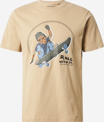 T-Shirt 'JAVOR' BLEND en beige : devant