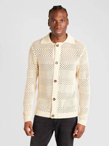 Lindbergh Kofta i beige: framsida