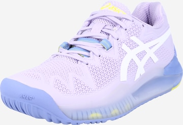 ASICS Athletic Shoes 'GEL-RESOLUTION 8' in Purple: front