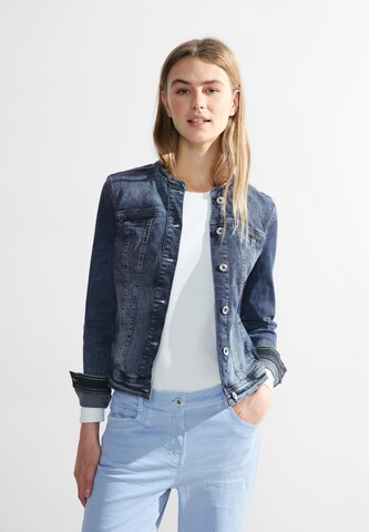 CECIL Between-Season Jacket in Blue: front