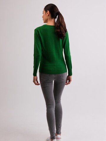 Cardigan CASH-MERE.CH en vert