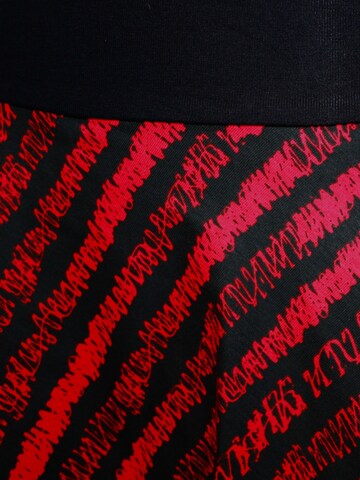 dunkle design Rock 'Skirt "Scribble"'‌‌‌‌‌ in Rot