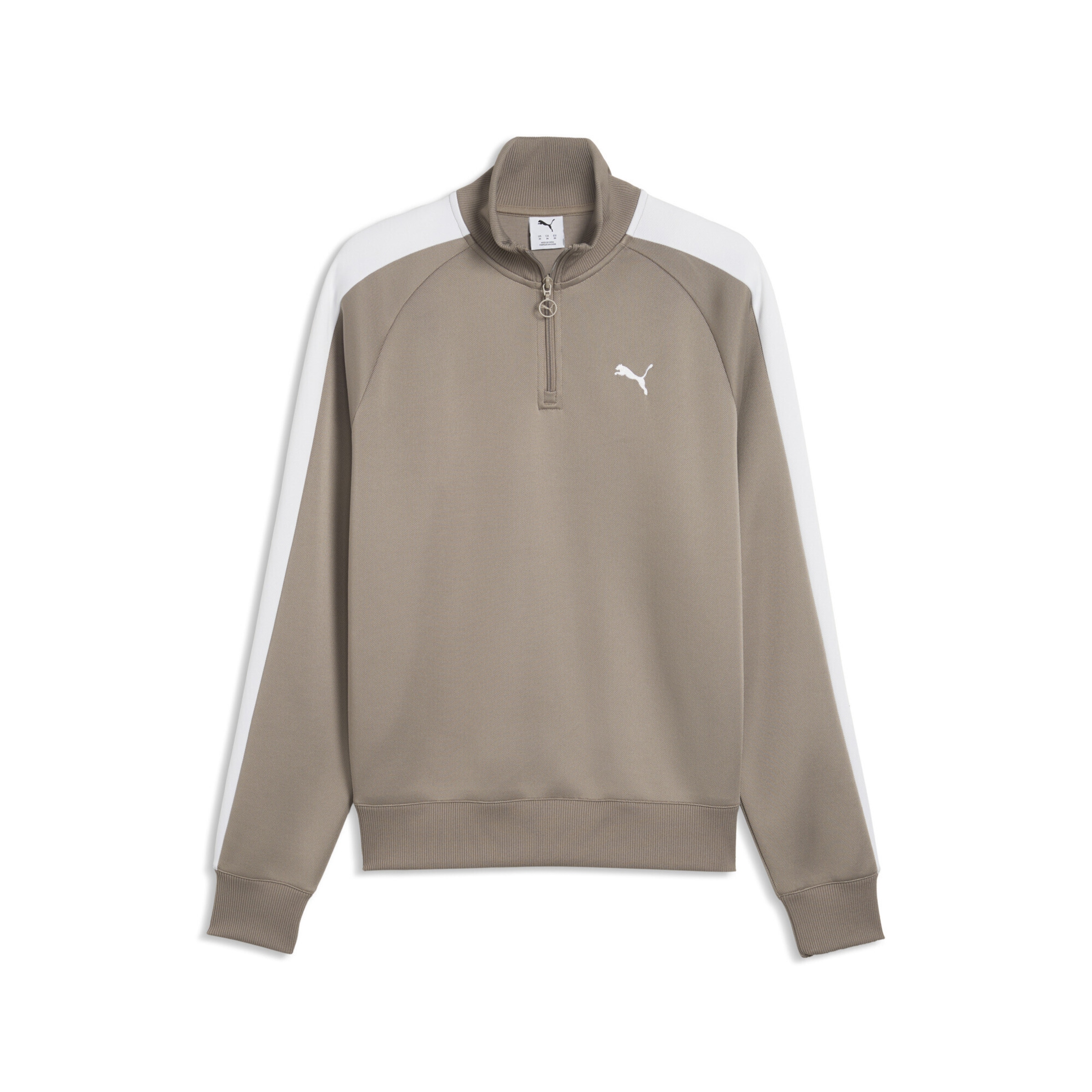 PUMA Sportjas in Beige: voorkant