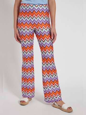 Ana Alcazar Flared Pants 'Fiwona' in Mixed colors: front