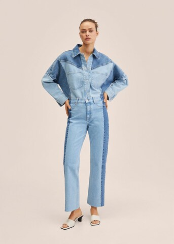 MANGO Regular Jeans 'Vibeke' in Blau