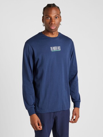THE NORTH FACE Shirt in Blau: Vorderseite
