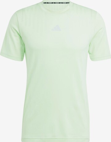 ADIDAS PERFORMANCE Performance Shirt ' HIIT Airchill Workout' in Green: front