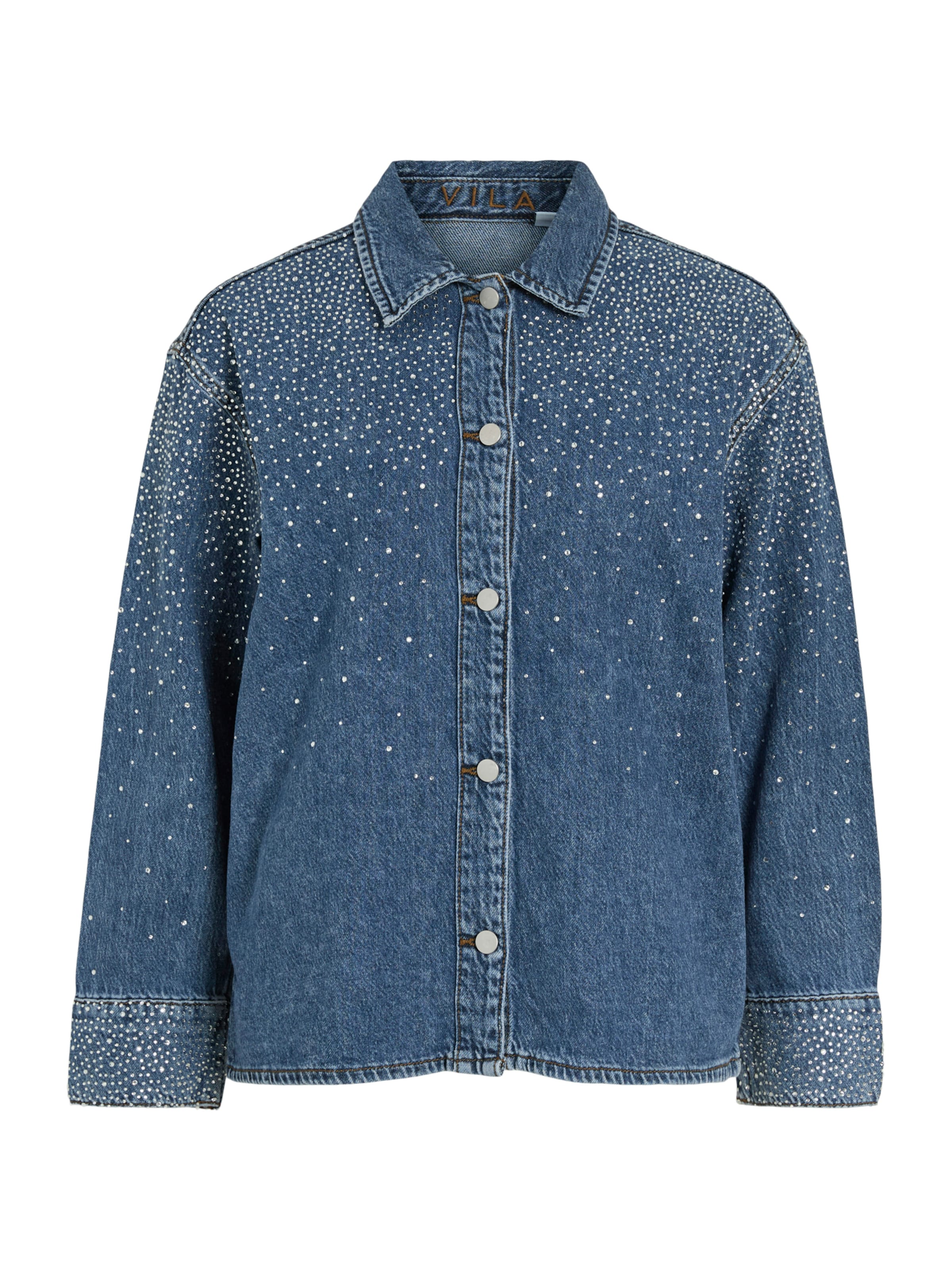 VILA Μπλούζα 'VIPAL' σε μπλε: μπροστά