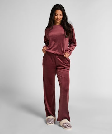 Hunkemöller Pajama shirt in Red