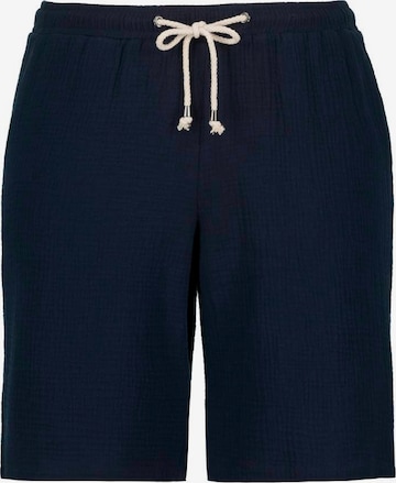 Ulla Popken Regular Pants in Blue: front