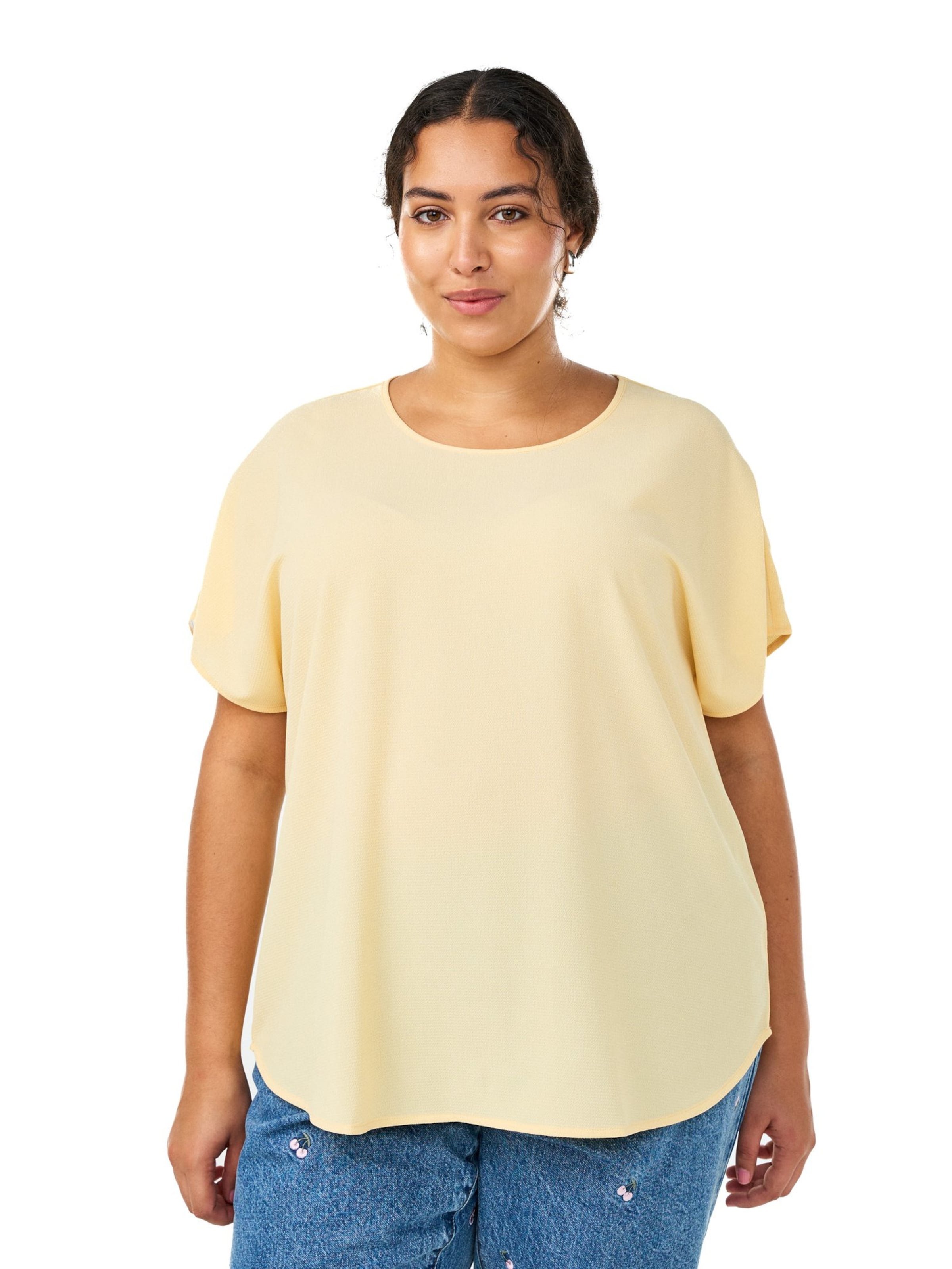 Chemisier 'Vanni' Zizzi en jaune