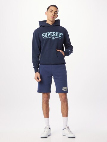 Sweat-shirt Superdry en bleu