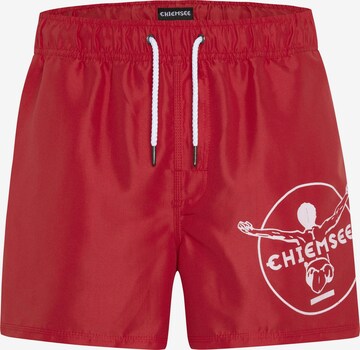 CHIEMSEE Board Shorts in Red: front