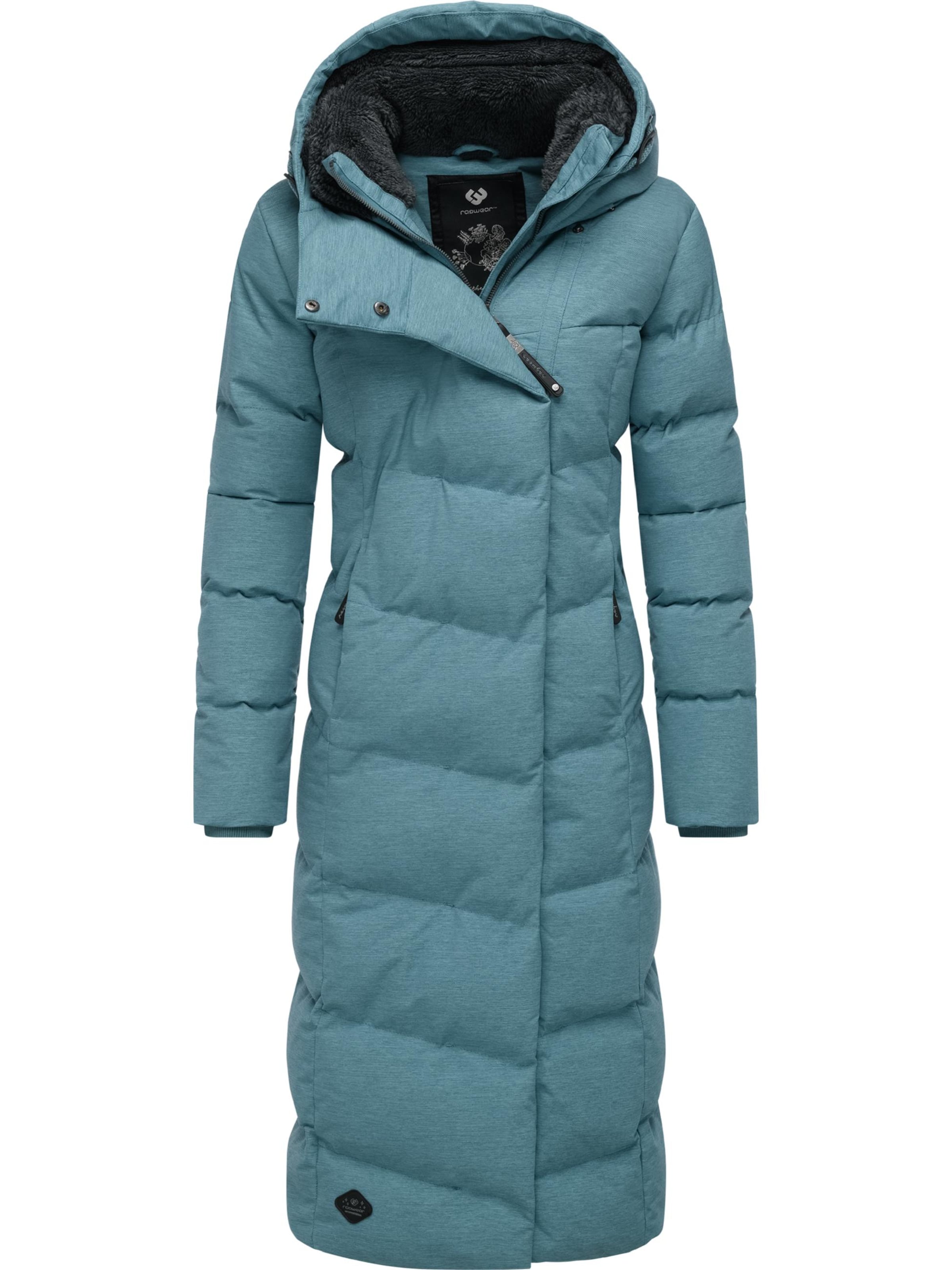Ragwear Зимно палто 'Pavla' в синьо: отпред