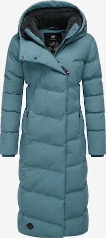 Ragwear Зимно палто 'Pavla' в синьо: отпред