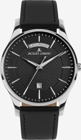 Jacques Lemans Analog watch in Black: front