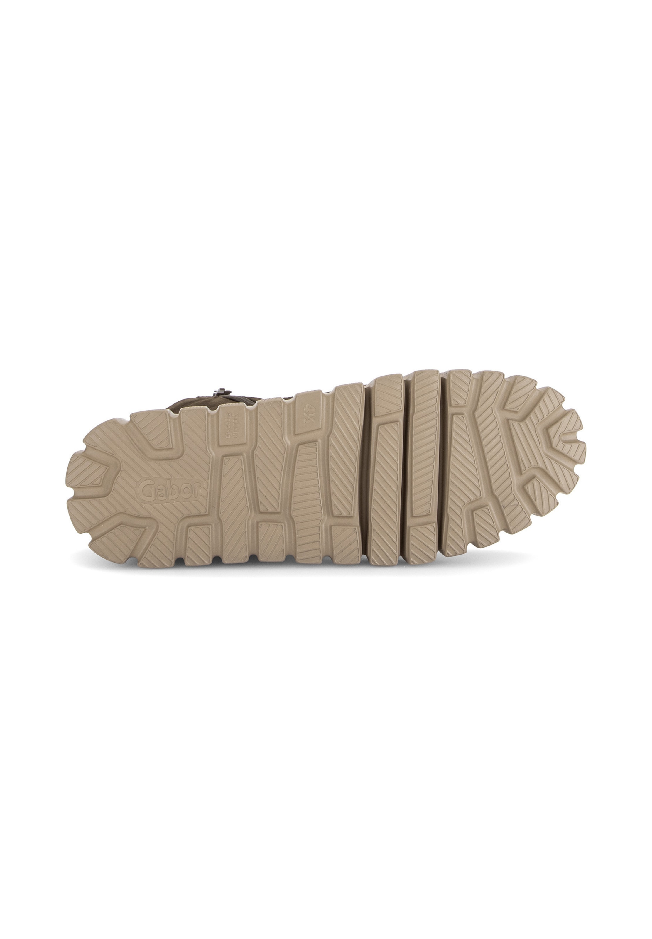 GABOR Lace-up bootie in Brown